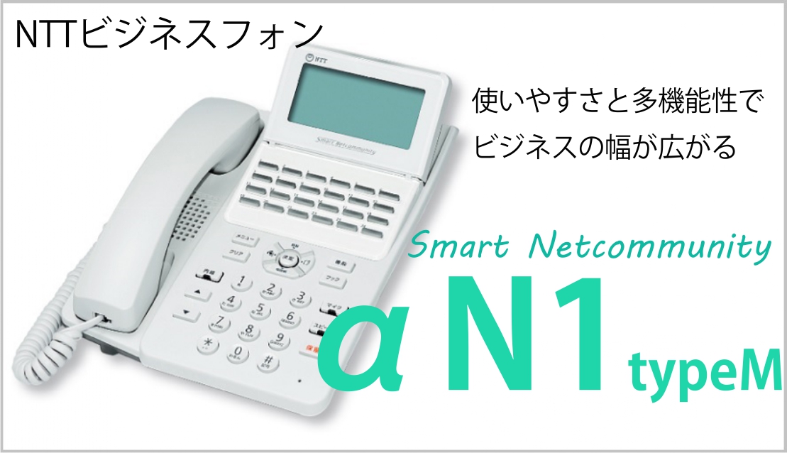 NTTレンタルビジネスホンαN1タイプM