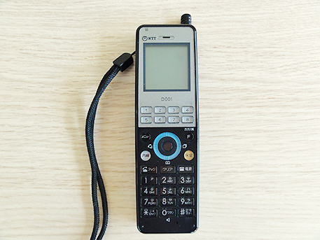 NTTデジタルコードレス電話機